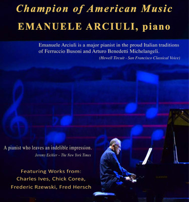 New interview with pianist Emanuele Arciuli – before his March 1