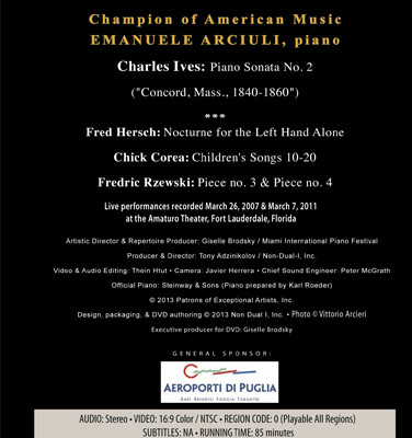 New interview with pianist Emanuele Arciuli – before his March 1